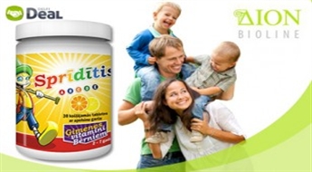 Jaunums! Ģimenes vitamīni bērniem ''Sprīdītis''. Pirmie pilnīgi dabīgie vitamīni Latvijā!