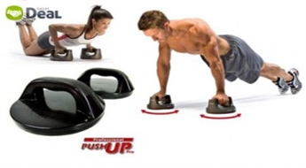 PUSH UP PRO: trenažieris krūšu, plecu un roku muskulatūras nostiprināšanai, piemērots jebkuram fitnesa līmenim.