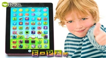 Свой собственный! Детский игровой планшетный компьютер E-pad: развивающая игрушка и развлечение.
