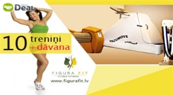 Citāds fitness! 10 efektīvi VacuMove skrejceliņa treniņi + dāvanā 5 vibromasāžas seansi.