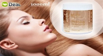 Маска для волос с молочными протеинами от MILA. 1000ml всего за 3.75!