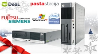 Немецкое качество, японские технологии. Компьютер . Fujitsu Siemens Esprimo с двухъядерным процессором 3.4GHz, 2GB RAM un 80GB HDD. Быстрая доставка по всей Латвии!