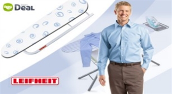 LEIFHEIT standarts. Ergonomisks dēlis piedurkņu gludināšanai.