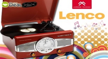Izcila skaņa retro stilā. Vinilplašu atskaņotājs un radio Lenco TT 28.