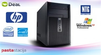 Īsts darba zirgs - dators HP Compaq dx2300 Business PC Micro Tower korpusā. Dual Core 2x1800 MHz procesors, 2GB RAM, 160GB cietais disks, DVD-RW iekārta un pilna divu gadu garantija!