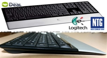Для себя только самое лучшее! Элегантная, супертонкая клавиатура Logitech DiNovo с опорой из полированного алюминия, кнопками PerfectStroke и 3 годами работы с одним комплектом батарей. Количество ограничено!