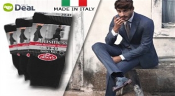 Высококачественные мужские носки из хлопка от ALBER'S Business (Италия) – элегантные, удобные и очень прочные
