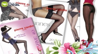 Высшее качество по невероятной цене! Скидка 60% на колготки и чулки PIERRE CARDIN.