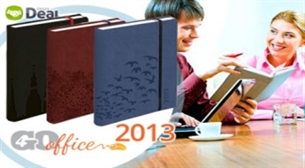 Для творческих успехов! Дневник на 2013 год в мягкой обложке из искусственной кожи с резинкой - EKO MANAGER SOFT