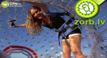 Zorb.lv - Atbrīvo savu iekšējo kāmi! Krietna adrenalīna un jautrības deva kalna zorbingā. Piedāvājums 2 personām.