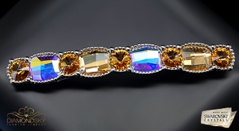 Matu sprādze "Luksors" ar Swarovski™ kristāliem