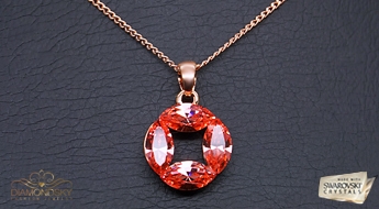 Kulons "Kristāla Virpulis" ar Swarovski™ kristāliem