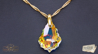 Kulons "Baroka" ar Swarovski™ kristāliem