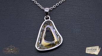 Kulons "Teons (Jonquil)" ar Swarovski™ kristāliem