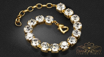 Aproce "Klasika" ar Swarovski™ kristāliem
