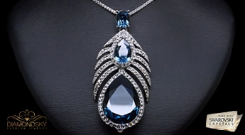 Kulons "Atons" ar Swarovski™ kristāliem