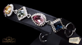 Aproce "Skārleta III" ar Swarovski™ kristāliem