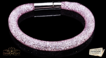 Aproce "Stardust (Light Rose)" ar Swarovski™ kristāliem