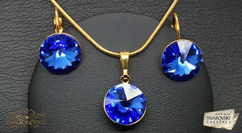 Komplekts "Klaris II" ar Swarovski™ kristāliem