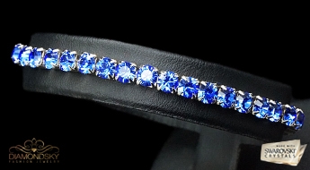 Aproce "Arabika III (Sapphire)" ar Swarovski™ kristāliem