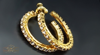 Auskari "Mīlestības Velte" ar Swarovski™ kristāliem