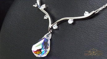 Kulons "Rasas Piliens II" ar Swarovski™ kristāliem