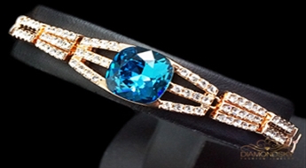 Aproce "Apžilbinošs Mirdzums II" ar Swarovski™ kristāliem