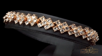 Aproce "Afīna" ar Swarovski™ kristāliem
