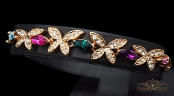 Aproce "Vanesa" ar Swarovski™ kristāliem