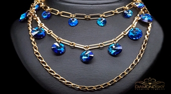 Kaklarota "Dvēseles Stīgas" ar Swarovski™ kristāliem
