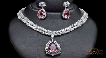 Komplekts "Gerda III" ar Swarovski™ kristāliem