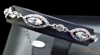 Aproce "Beatrice" ar Swarovski™ kristāliem