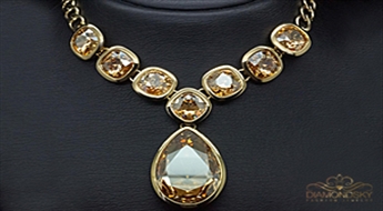 Kaklarota "Menats" ar Swarovski™ kristāliem