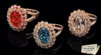 Gredzens "Lorenza II" ar Swarovski™ kristāliem