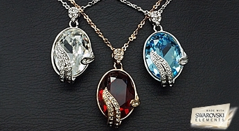 Kulons "Kristāla Motīvs" ar Swarovski™ kristāliem