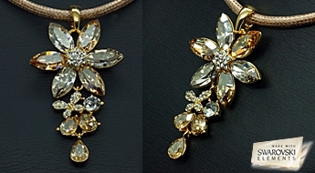 Kulons "Dios" ar Swarovski™ kristāliem