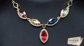 Kulons "Krāsainais Asorti" ar Swarovski™ kristāliem