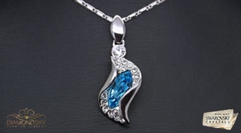 Kulons "Debesškautne" ar Swarovski™ kristāliem