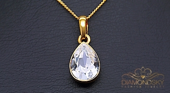 Kulons "Kristāla Lāse" ar Swarovski™ kristāliem