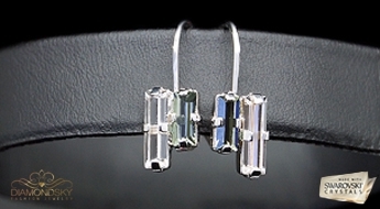 Auskari "Kristalīts" ar Swarovski™ kristāliem