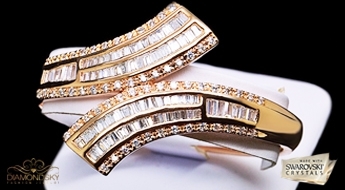 Aproce "Abriss" ar Swarovski™ kristāliem