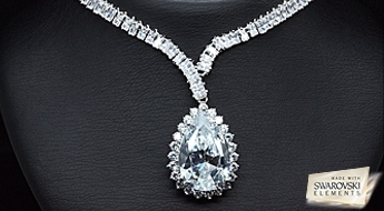Kaklarota "Gerda II" ar Swarovski™ kristāliem