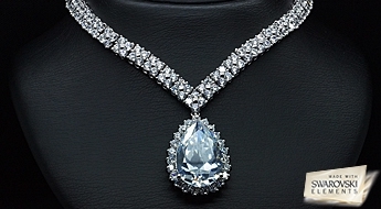 Kaklarota "Gerda" ar Swarovski™ kristāliem