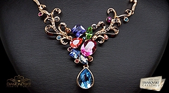 Kaklarota "Manella" ar Swarovski™ kristāliem