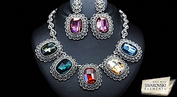Komplekts "Margo" ar Swarovski™ kristāliem