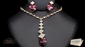 Komplekts "Gabriela II" ar Swarovski™ kristāliem