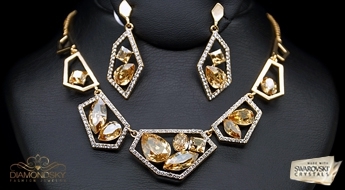 Komplekts "Lilita" ar Swarovski™ kristāliem