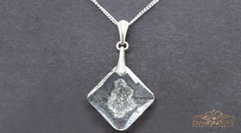 Sudraba kulons "Augošais Kristāls" ar Swarovski™ kristāliem