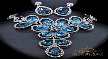 Komplekts "Rozmarija" ar Swarovski™ kristāliem
