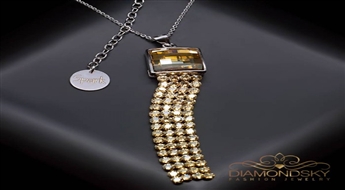 Kulons "Monako" ar Swarovski™ kristāliem
